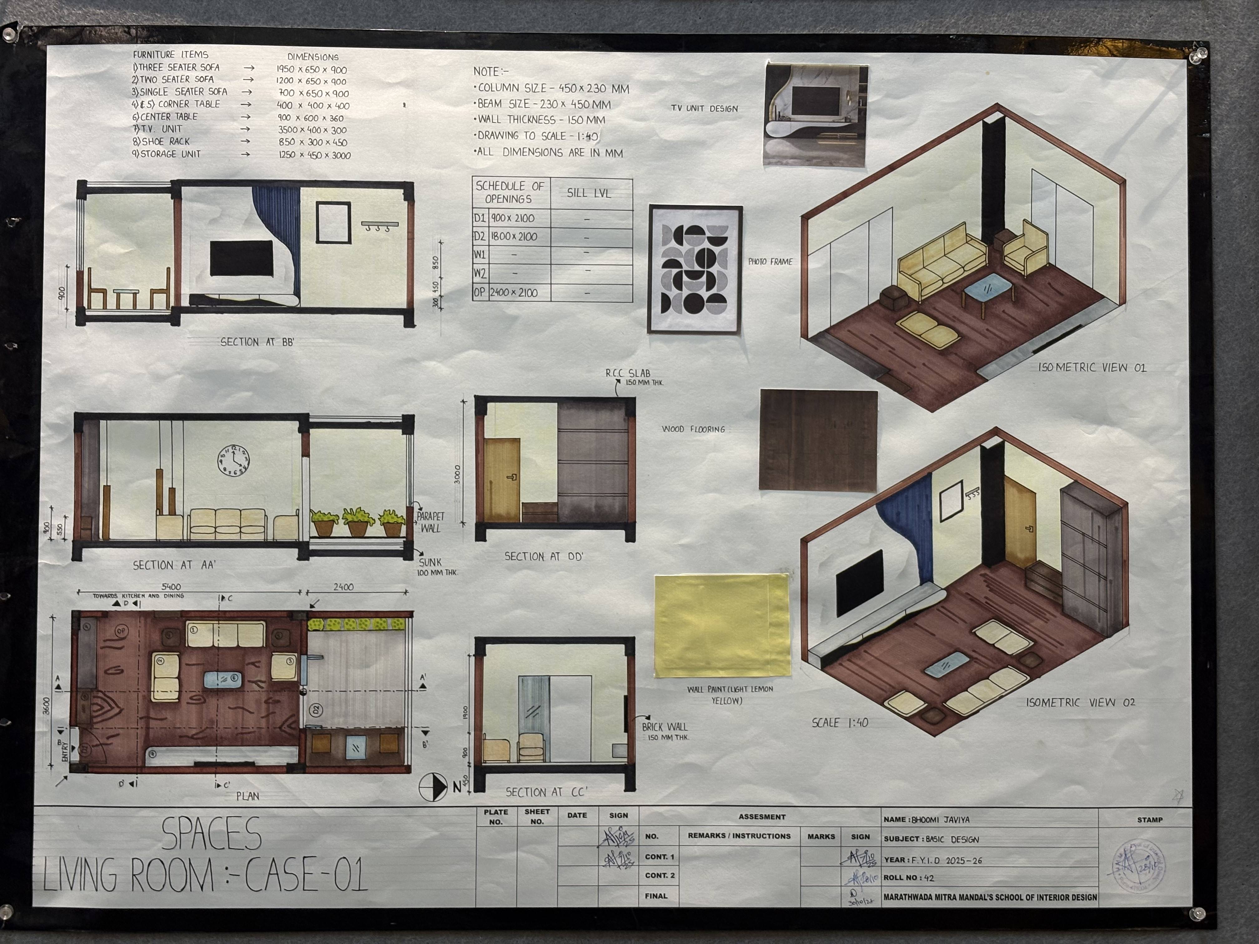 Student work from 2024–25, study 03