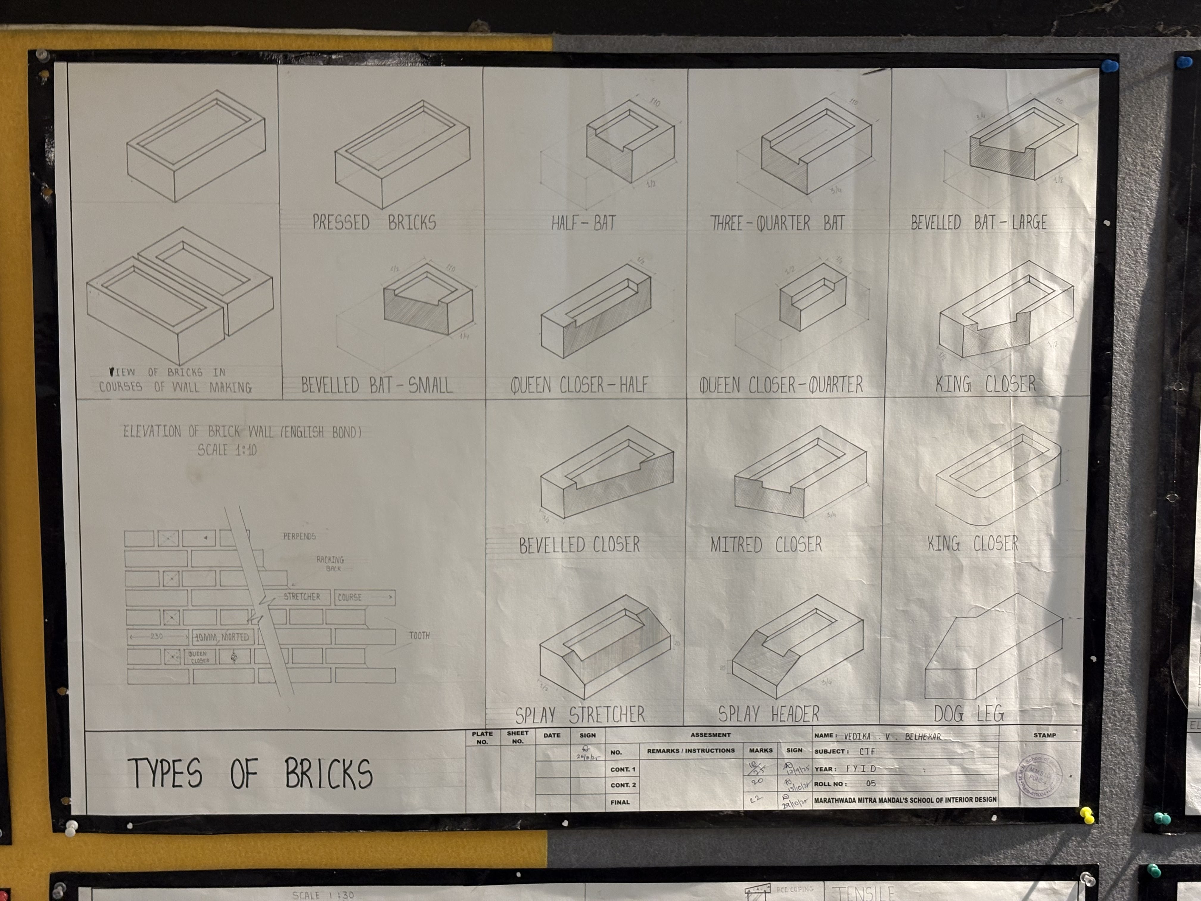 Student work from 2024–25, study 06