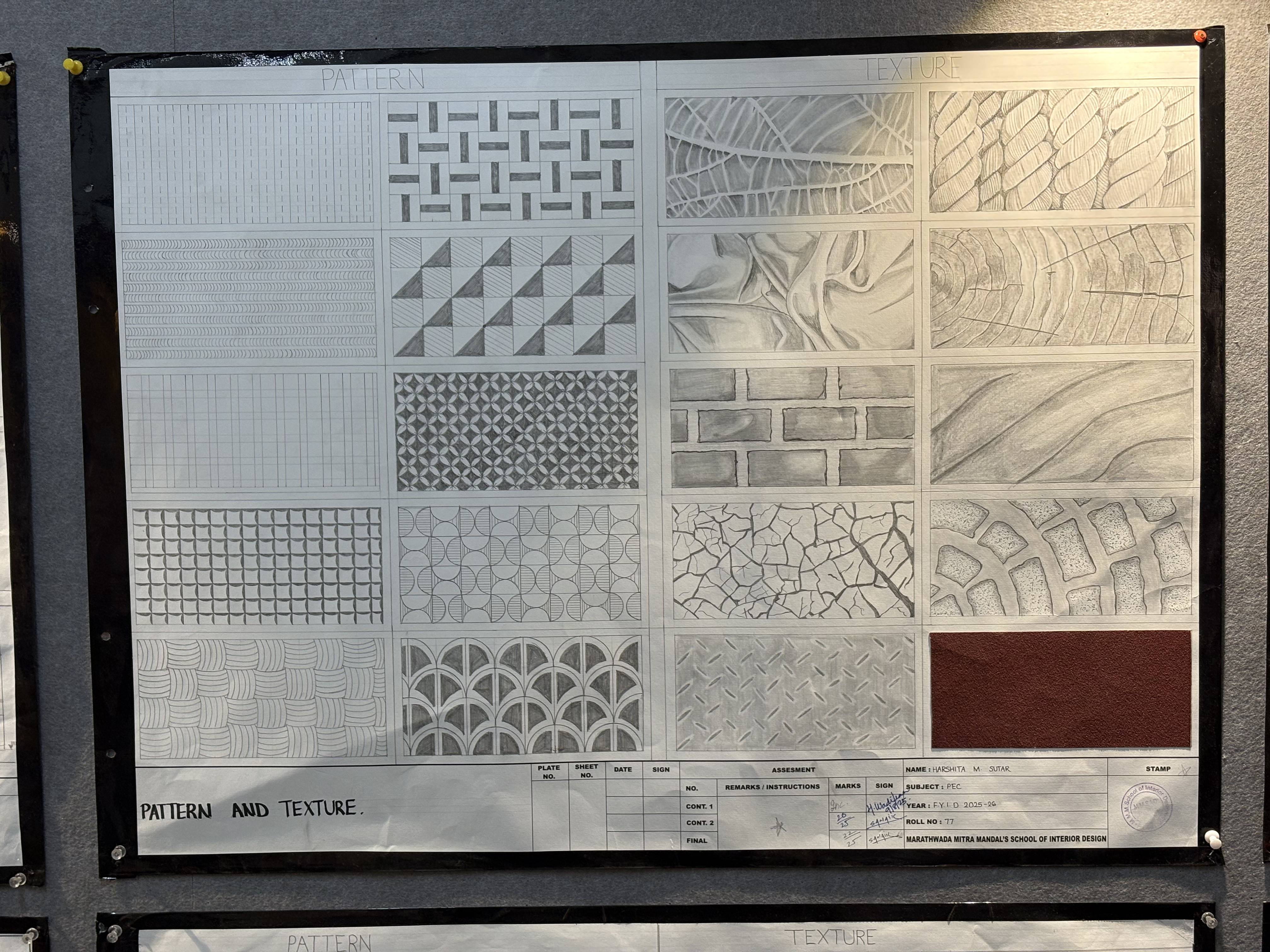 Student work from 2025–26, study 05