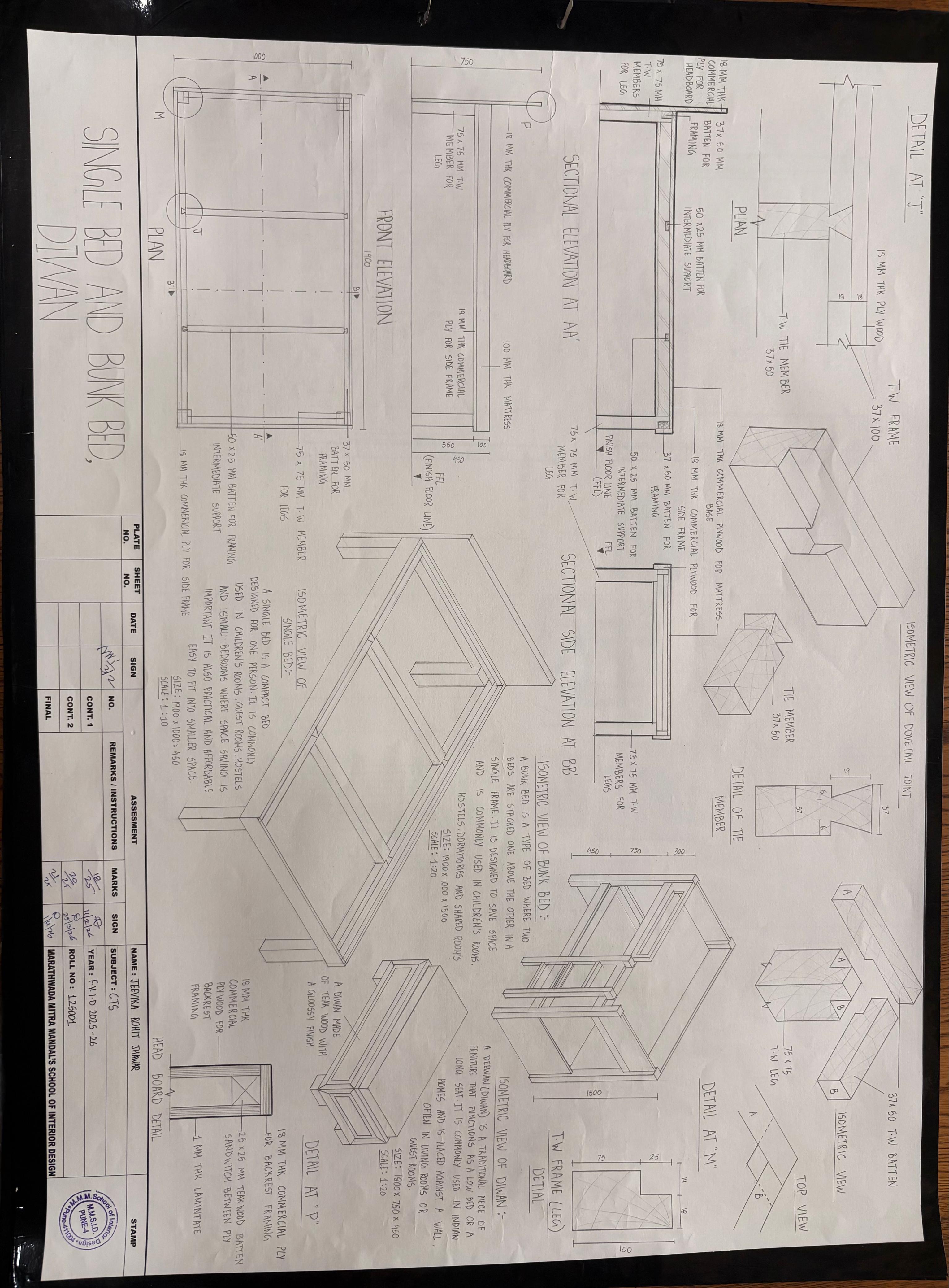 Jeevika student work from 2025–26, piece 11