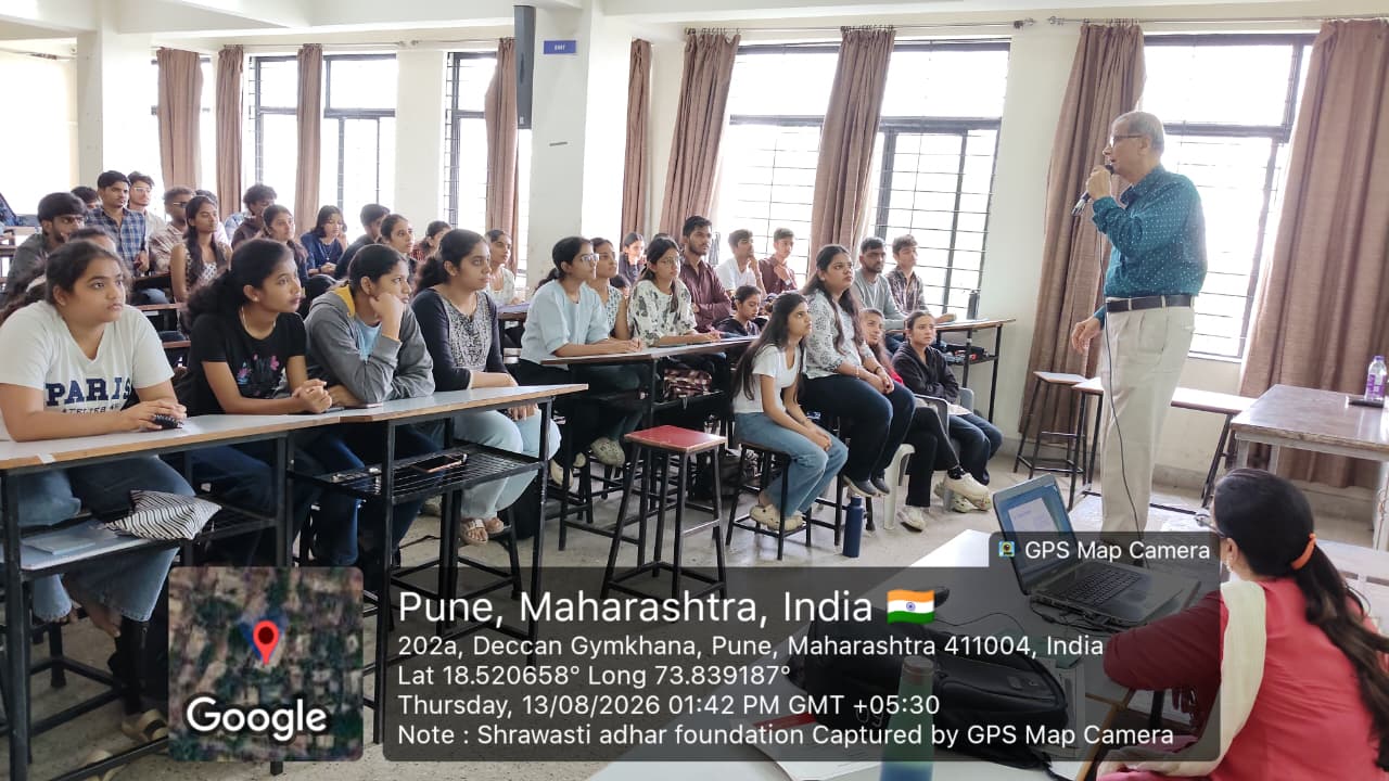Personal health and hygiene session by Dr. Prasad Ambikar
