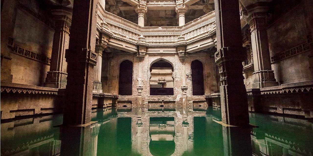 Adalaj stepwell architecture