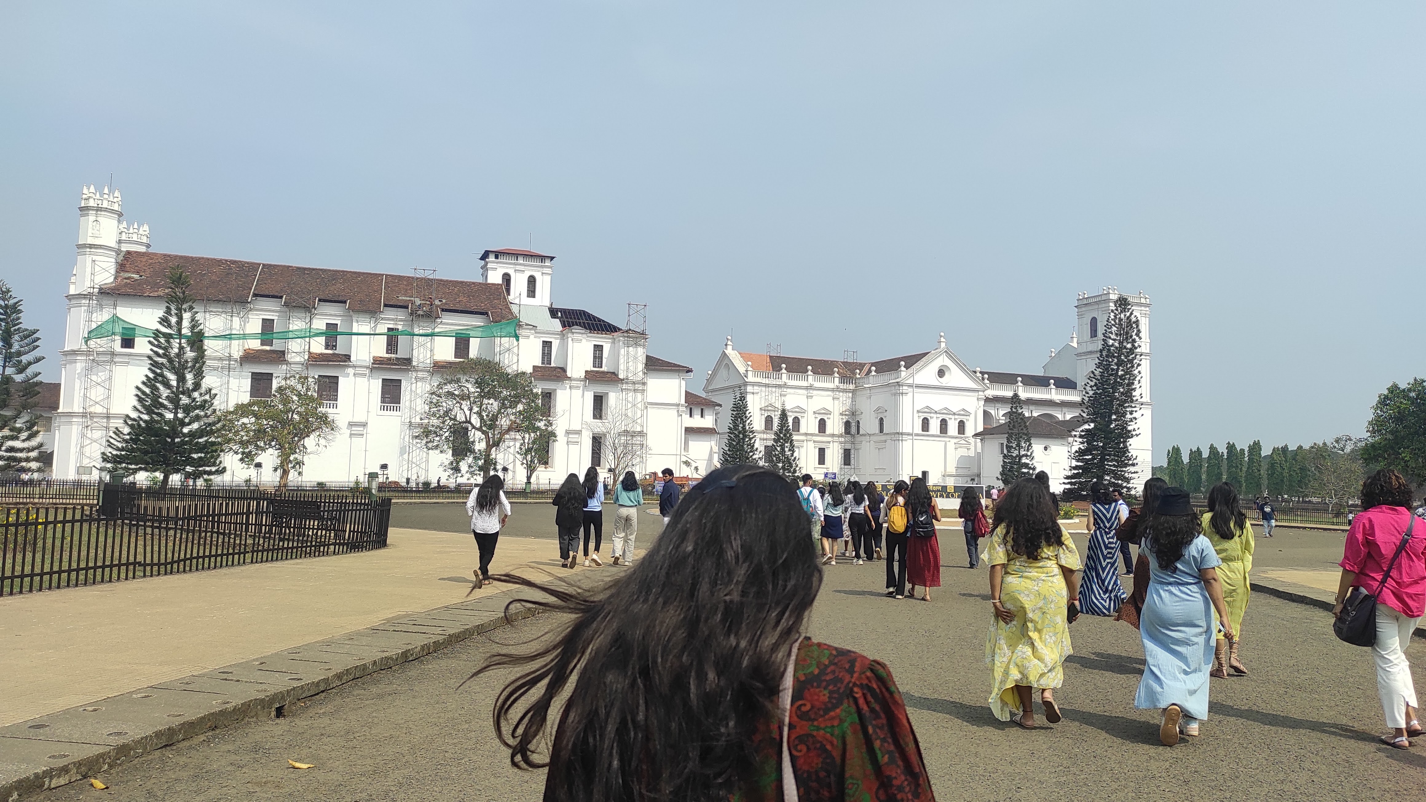 Goa church heritage study tour visit